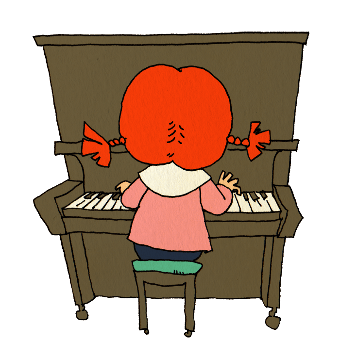 ピアノを弾いている女の子 イラスト素材 超多くの無料かわいいイラスト素材