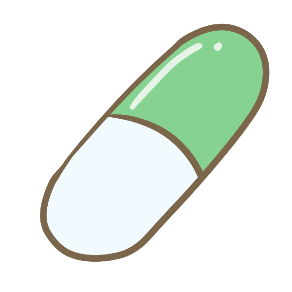 胶囊药片(绿色)