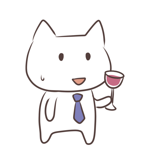 ワインを持つねこ イラスト素材 超多くの無料かわいいイラスト素材