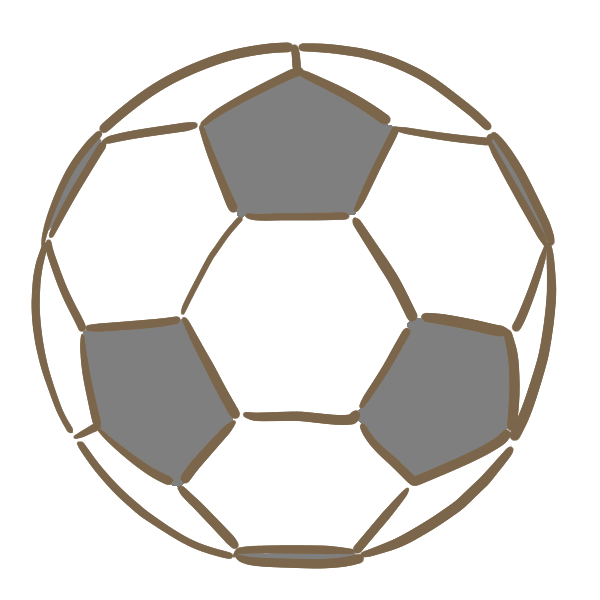 サッカーボール イラスト素材 超多くの無料かわいいイラスト素材