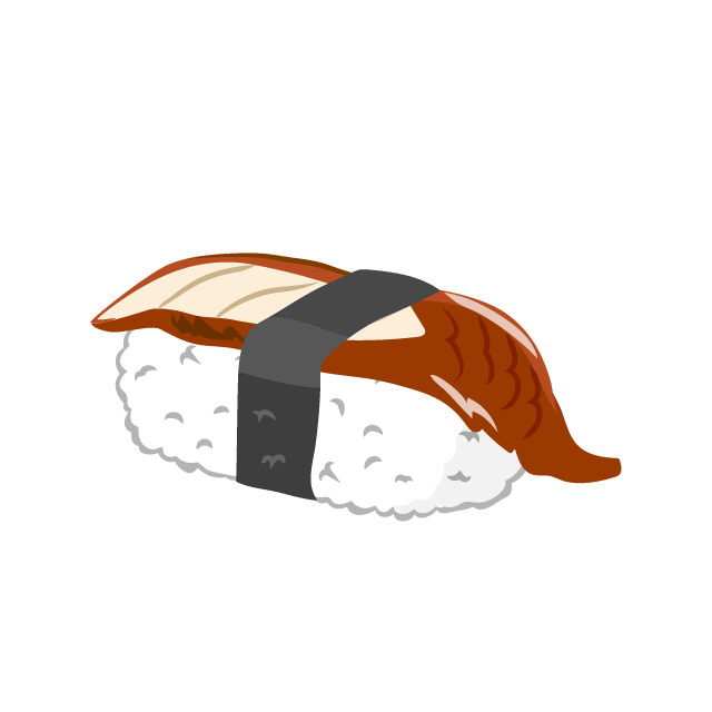 ウナギの握り寿司