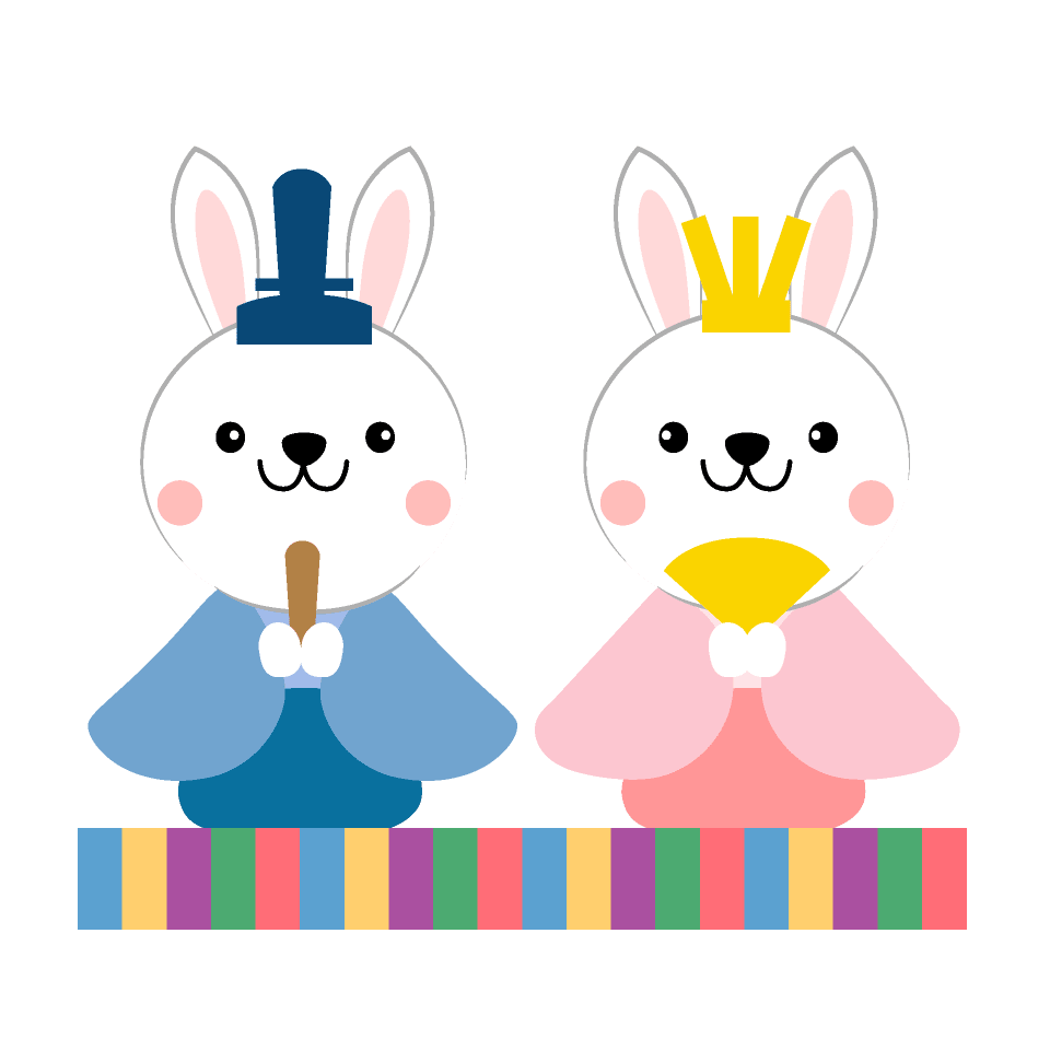 ウサギのひな祭り