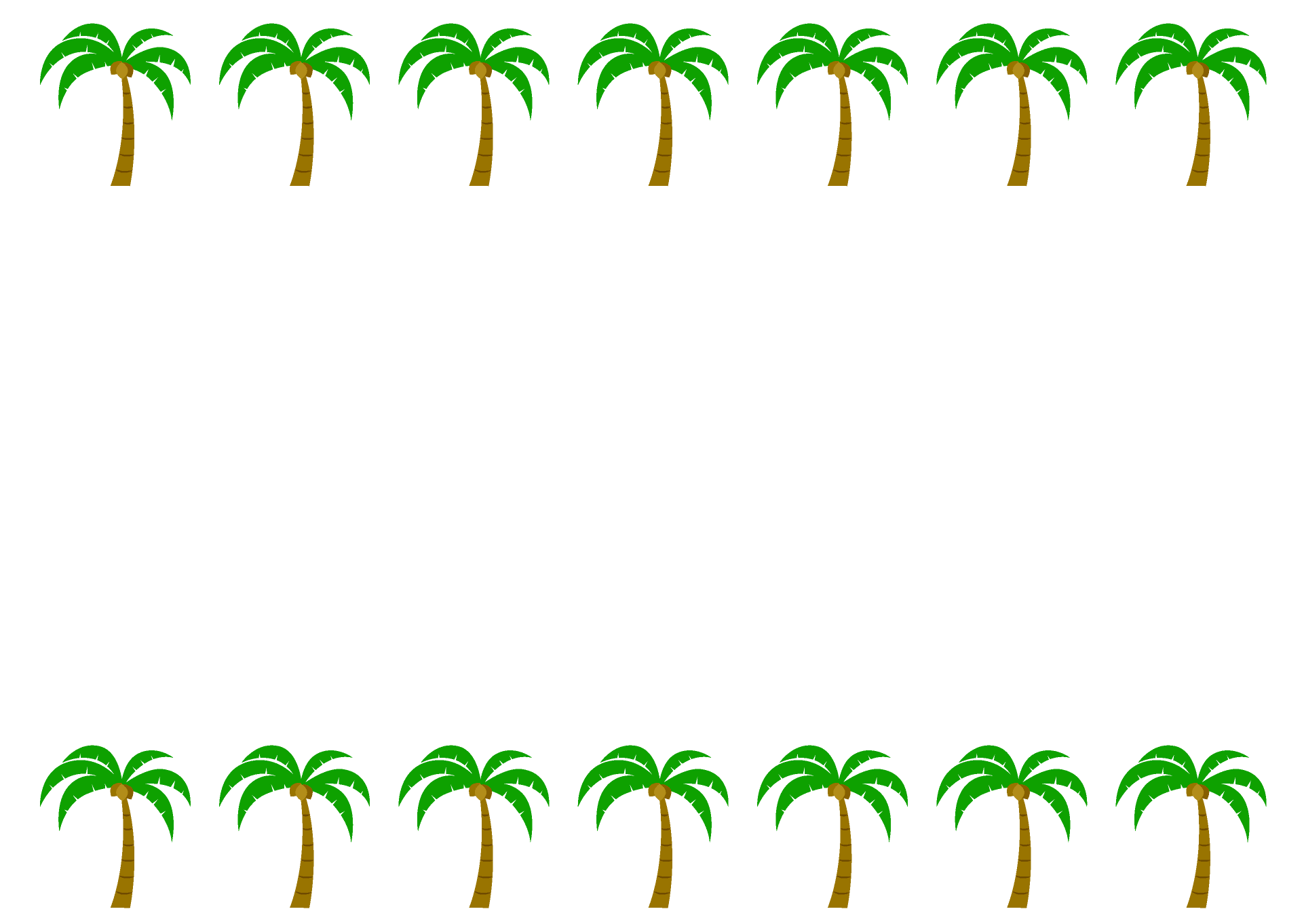棕榈树框架