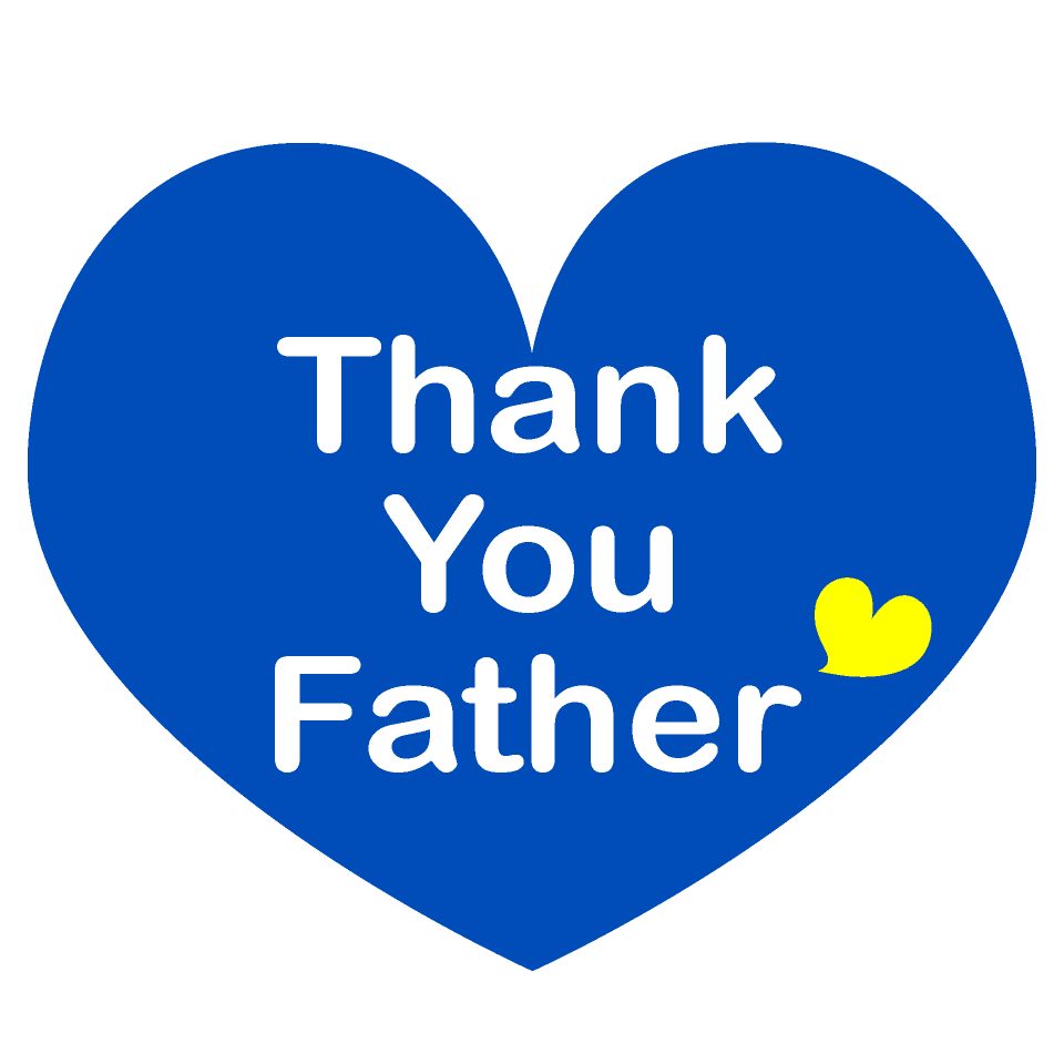 Thank-you-Fatherハート