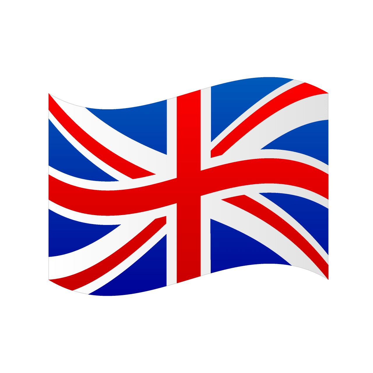 たなびくイギリス国旗 イラスト素材 超多くの無料かわいいイラスト素材