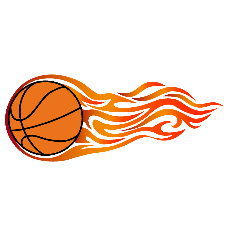 火を噴くバスケットボール イラスト素材 超多くの無料かわいいイラスト素材