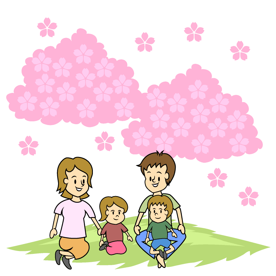 家族赏花