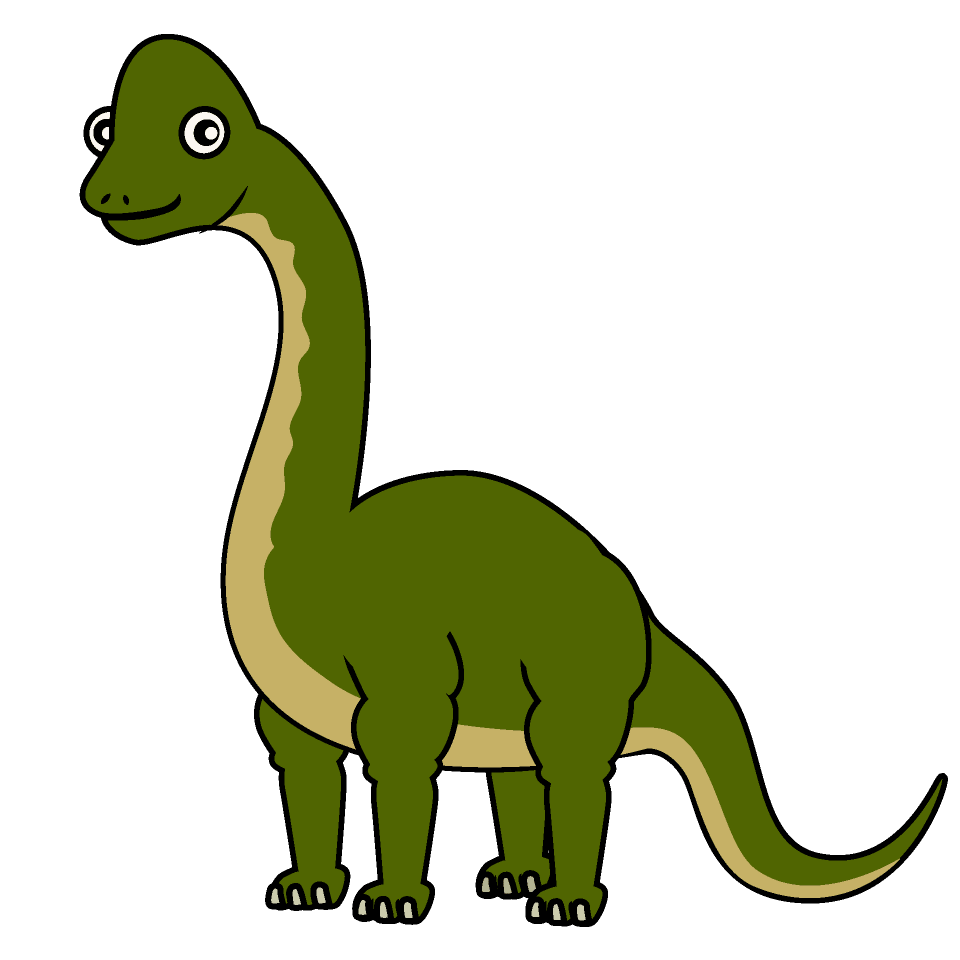 ブラキオサウルス イラスト素材 超多くの無料かわいいイラスト素材