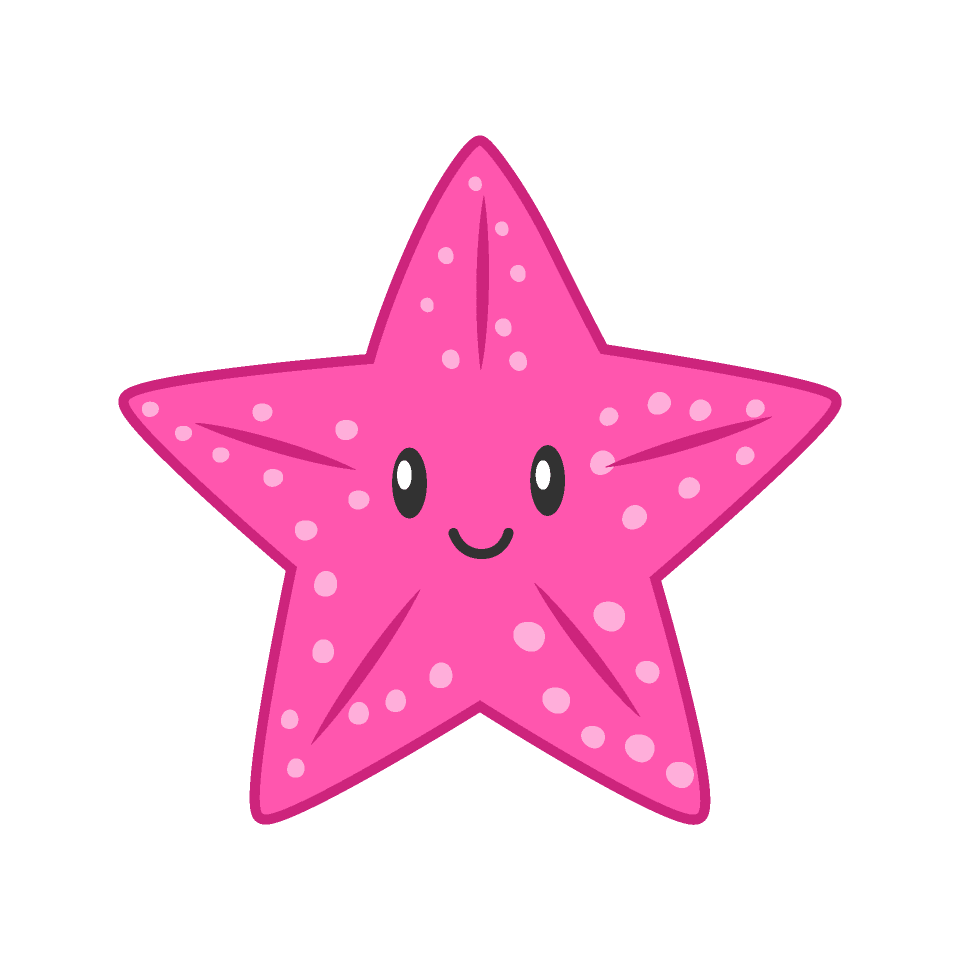 粉红色海星