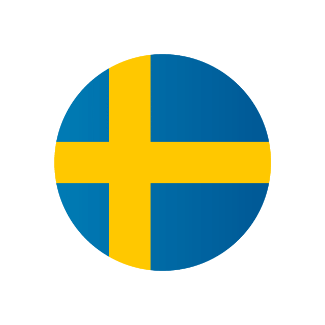 スウェーデン国旗 円形 イラスト素材 超多くの無料かわいいイラスト素材