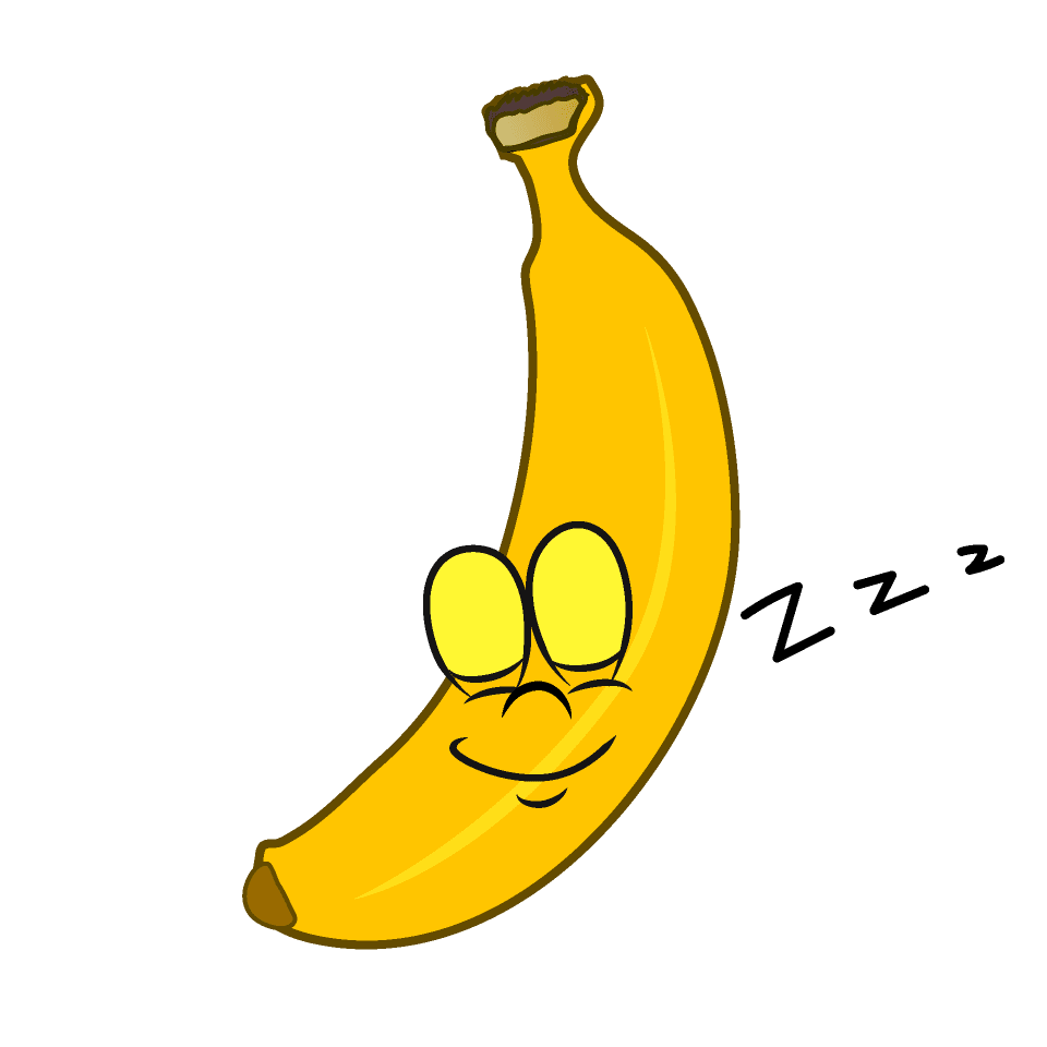 寝るバナナキャラ イラスト素材 超多くの無料かわいいイラスト素材