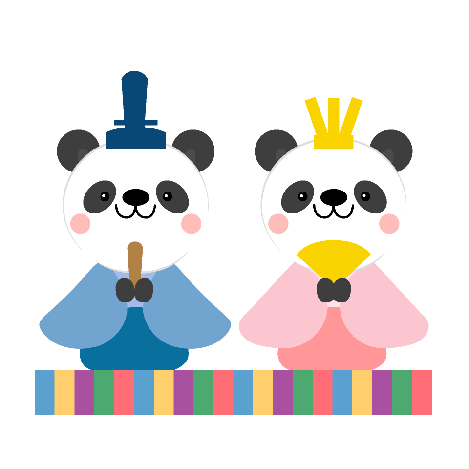 パンダのひな祭り