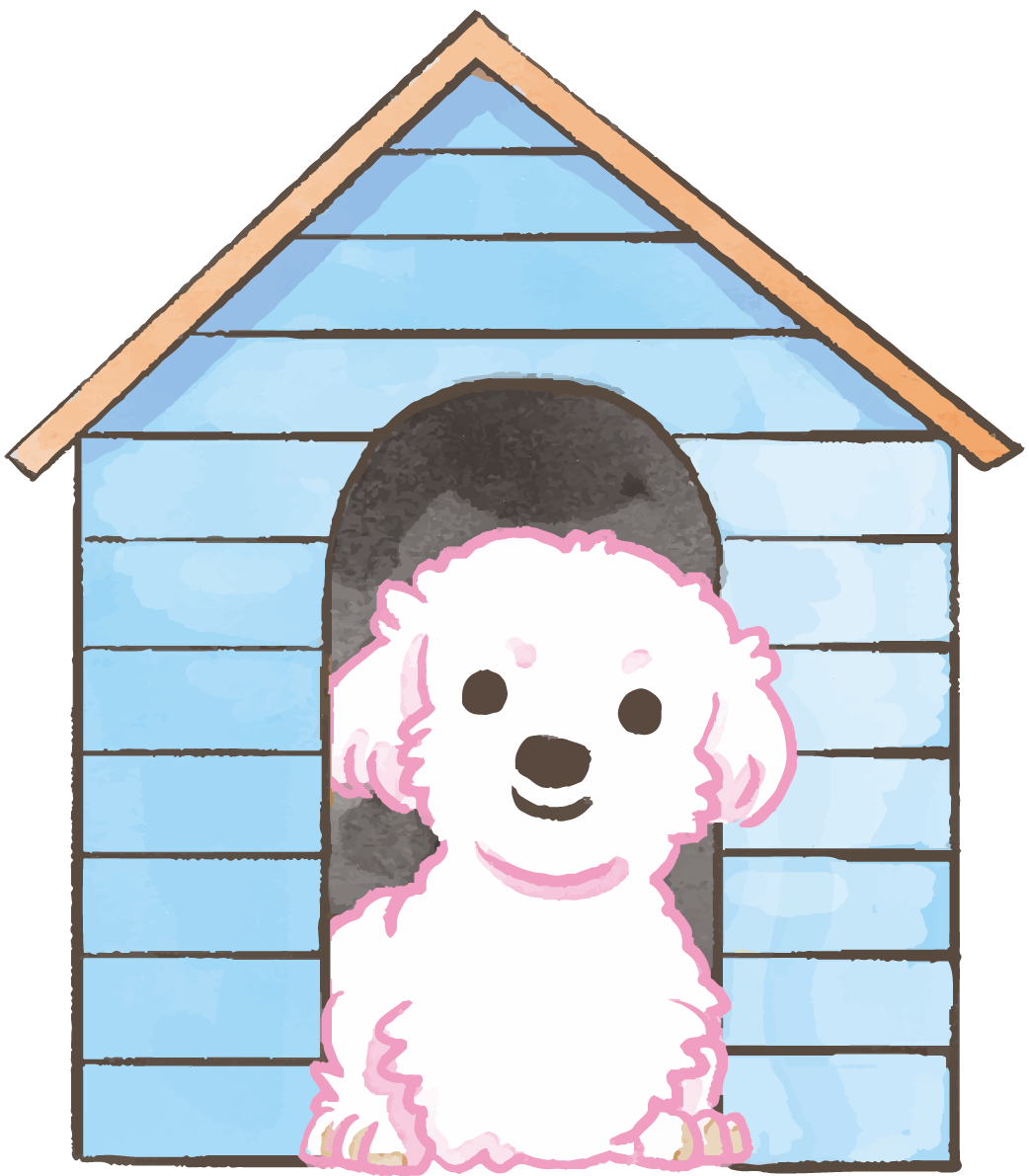 マルチーズ 犬小屋 かわいい犬 イラスト素材 超多くの無料かわいいイラスト素材