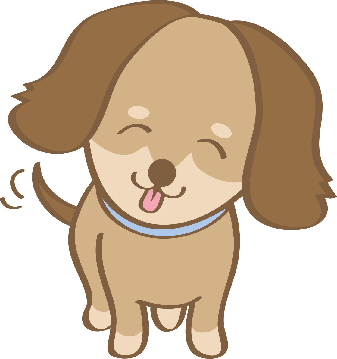 かわいいダックスフンド 笑顔 犬 イラスト素材 超多くの無料かわいいイラスト素材