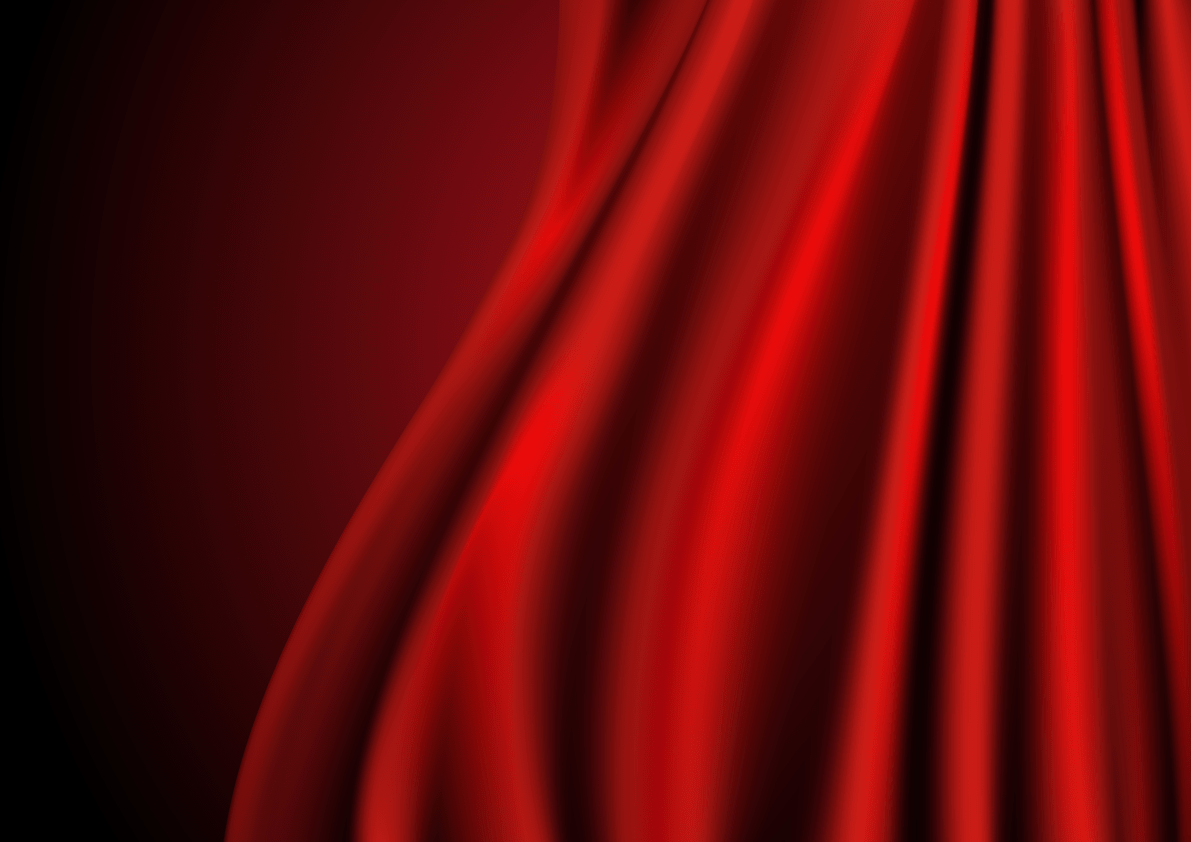 黒赤のゴージャスなシルク布-背景