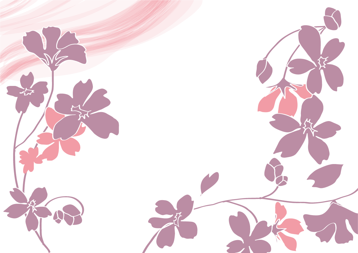 桜-春の背景イラスト-花びら(大人シック)