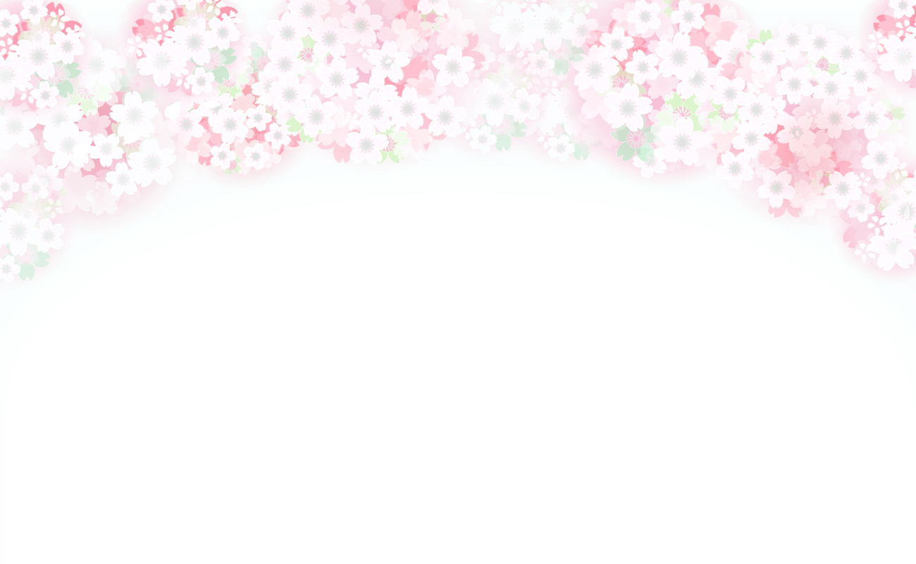 桜 上に円形ver フレーム素材 飾り枠背景 イラスト素材 超多くの無料かわいいイラスト素材