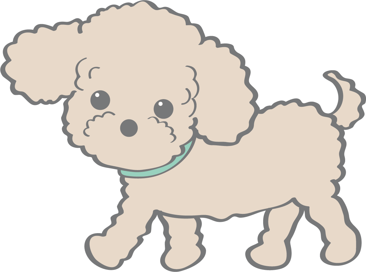 かわいいトイプードル 歩く 犬 イラスト素材 超多くの無料かわいいイラスト素材