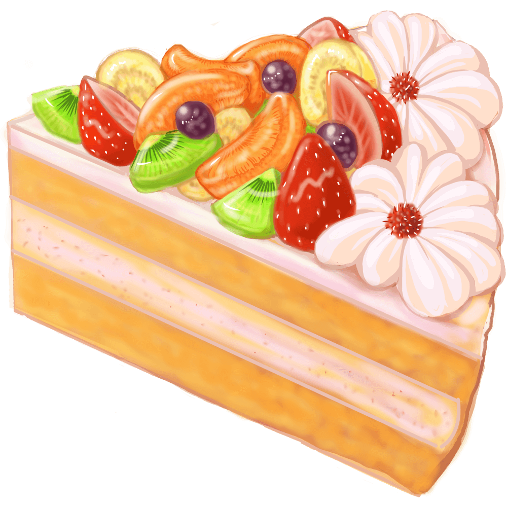 フルーツショートケーキ 食べ物 イラスト素材 超多くの無料かわいいイラスト素材