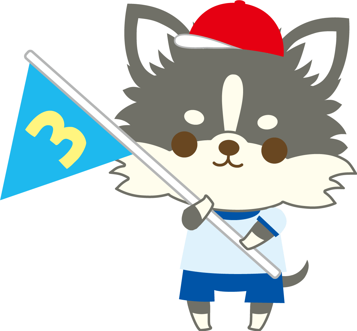 奇瓦瓦(狗)体育节(第3名旗帜)动物