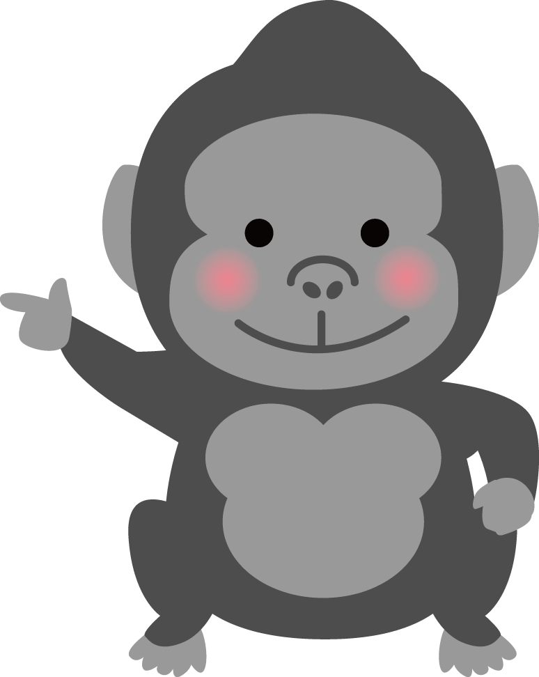 Gorilla-Pointing-Animal