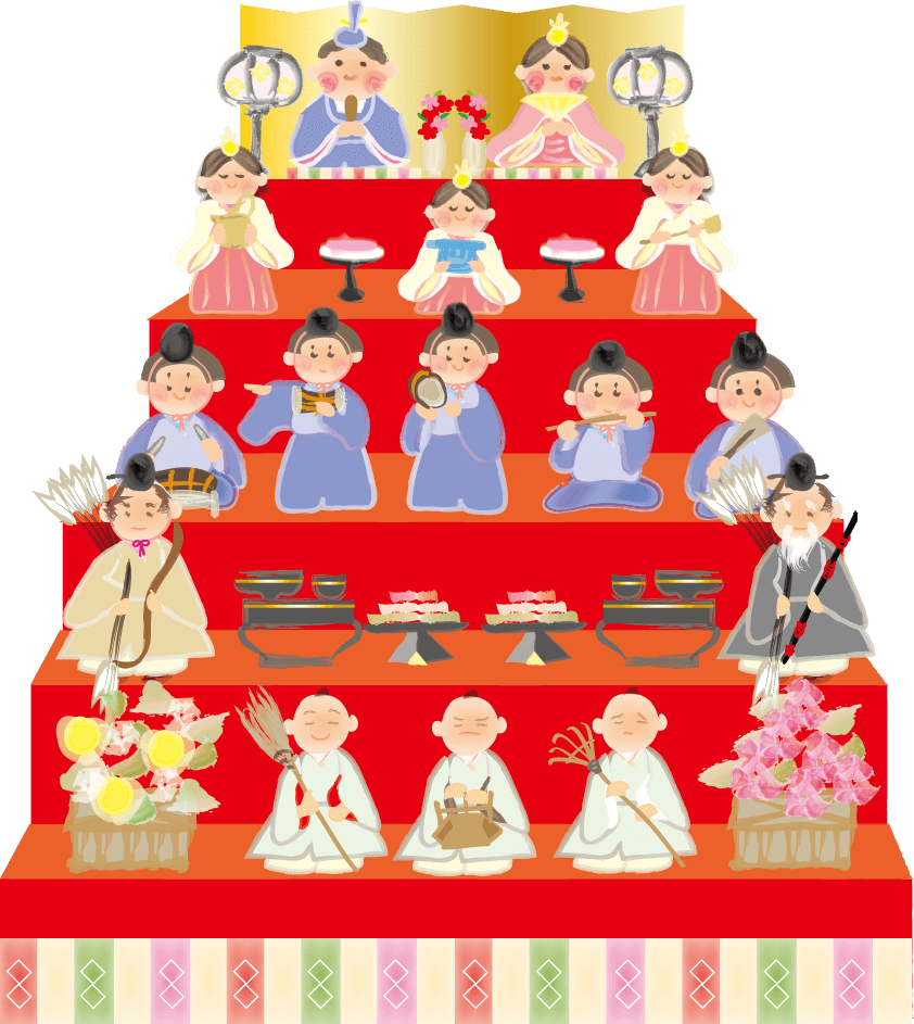 Hinamatsuri (5-stage decoration)