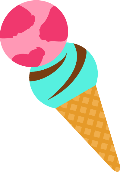 双层冰淇淋