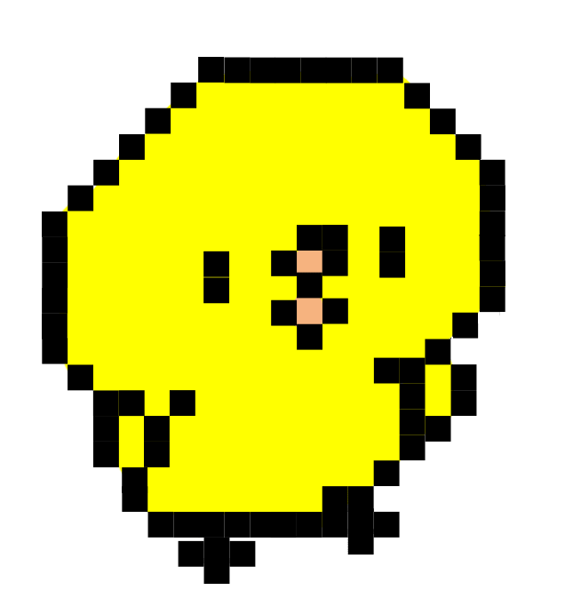 ドット絵ひよこ イラスト素材 超多くの無料かわいいイラスト素材