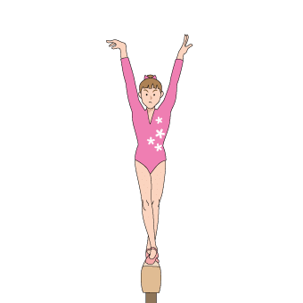女子体操(平衡木)