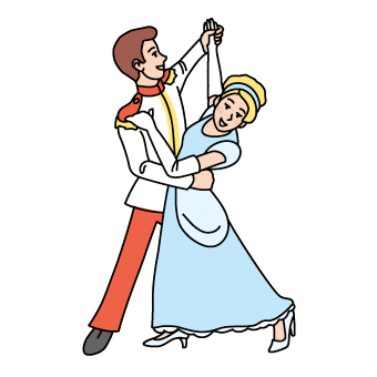 踊る王子とシンデレラ