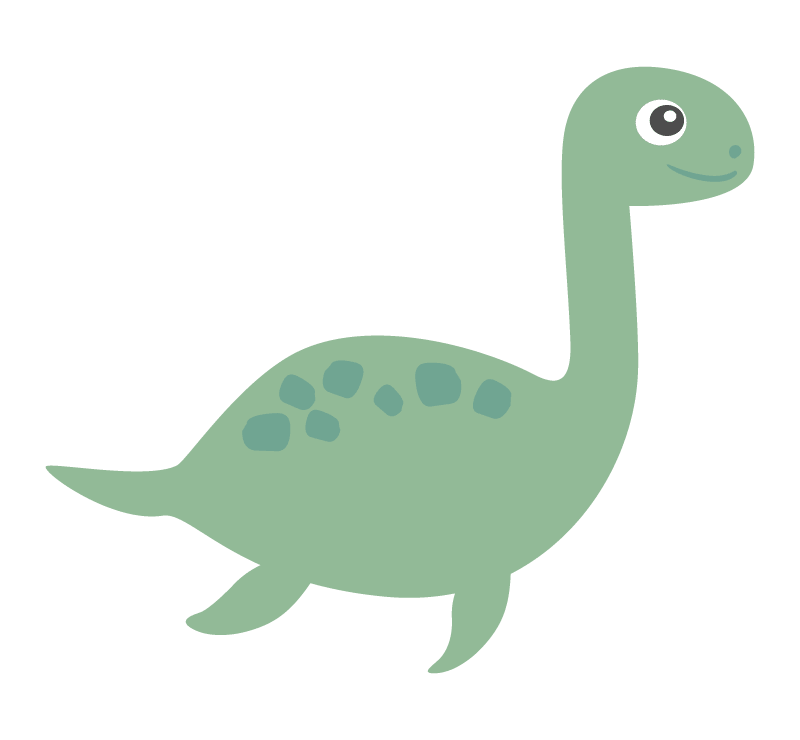 かわいい恐竜-プレシオサウルス