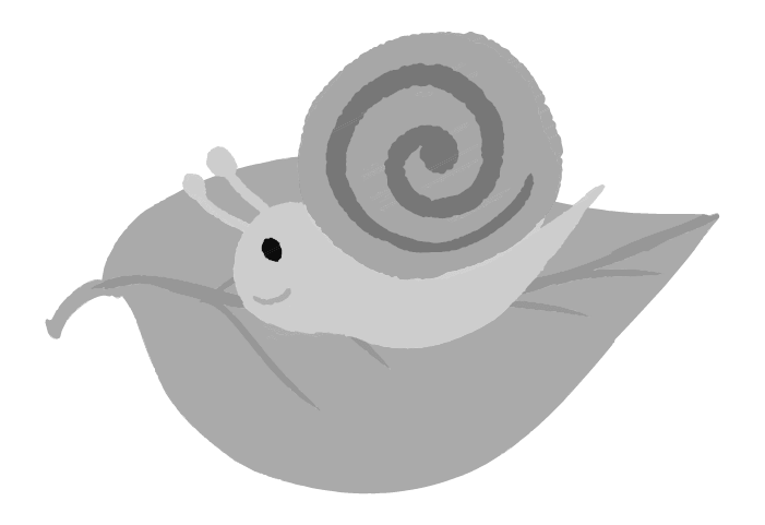蜗牛-手绘