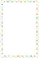 Polka dot frame (frame)