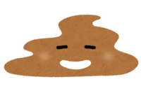 Soft poop-stool character