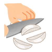 梳子形切(蔬菜切法)