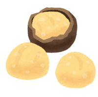 Macademia nuts (nuts)