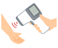 Non-contact thermometer (hand)