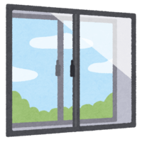 Double-glazed window