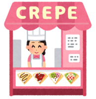 Crepe shop (female)