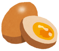 Smoked egg-boiled egg (made by Kaoru)