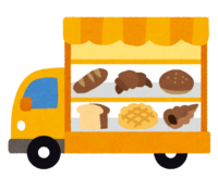 A bakery car for mobile sales