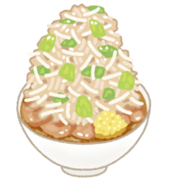 もやしがたくさん乗ったラーメン