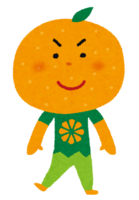 オレンジ-みかんのキャラクター