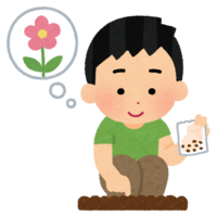 Flower seed planter (boy)