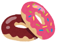 Donut (chocolate-pink)