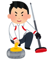 Curling player (boy)