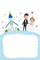 结婚报告模板"教堂"