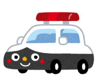 Police car character