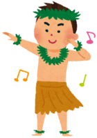 Hula dance (boy)