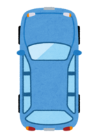 Car (wagon) seen from above